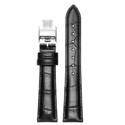 Alligator Watch Straps Alligator Watch Bands for Women - Black