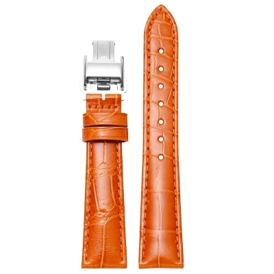 Alligator Watch Straps Alligator Watch Bands for Women - Orange