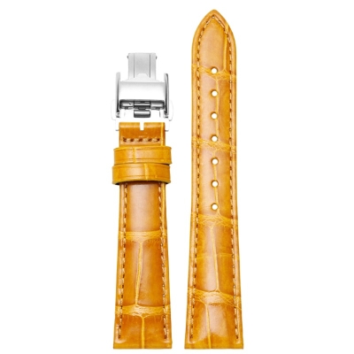 Alligator Watch Straps Alligator Watch Bands for Women - Yellow