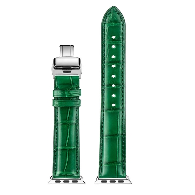 Apple Watch Alligator Bands - Green