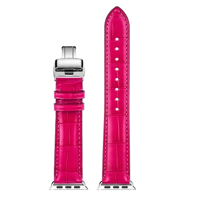 Apple Watch Alligator Bands - Pink