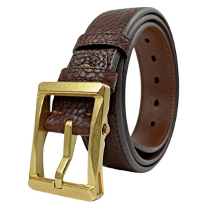 Casual Bison Leather Belts Heavy Duty Belts for Men