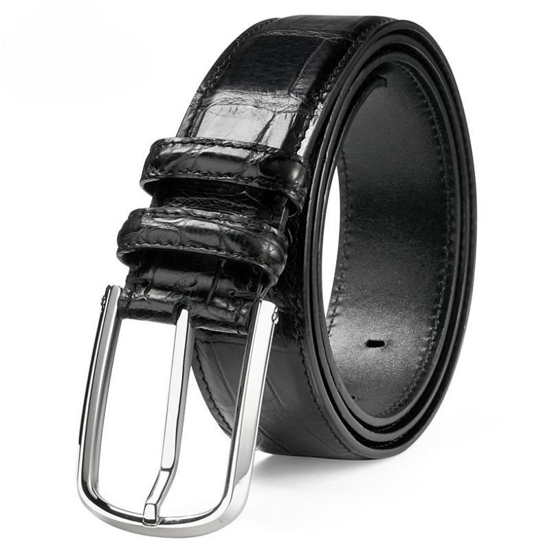 Handmade Alligator Leather Belts Dress Belts for Men