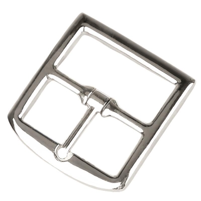 Heavy Duty Sterling Silver Single Prong Square Belt Buckle