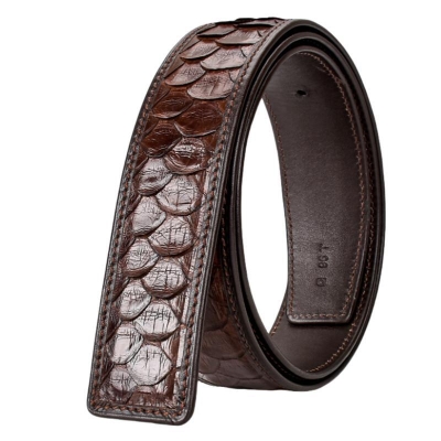 Snakeskin Replacement Belts Straps without Buckle