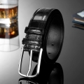 Handmade Alligator Leather Belts Dress Belts for Men - 1