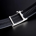 Python Skin Belts with Automatic Adjustable Click Buckle