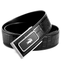 Casual Alligator Belts Modern Belts - Black